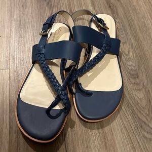 Cole Haan Blue Sandals 8